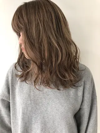 ミディアム ボブ/縮毛矯正 🌟梅田盛一🌟のヘアスタイル
