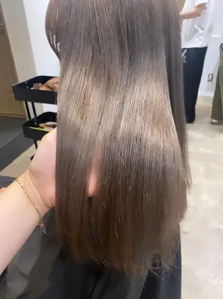 セミロング パーマ美容師 hanaのヘアスタイル