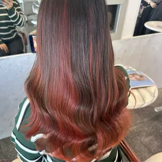 カラー 町田 里奈のヘアスタイル