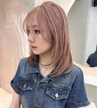 セミロング ヘアアレンジ 🫧Ess 🎀chihinaのヘアスタイル