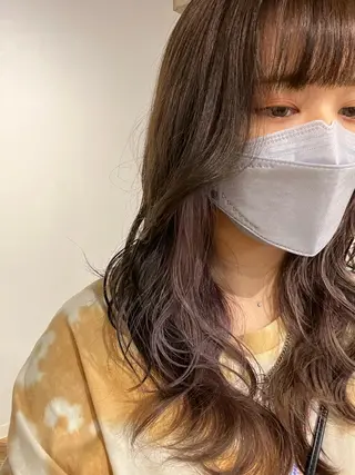ロング カラー Ayaka🩰🎀 ガーリー/暖色♡のヘアスタイル
