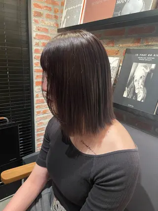ミディアム rin 🖤〈大宮〉のヘアスタイル