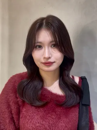 セミロング 🦋美髪矯正、髪質 改善のプロ🦋アオイのヘアスタイル