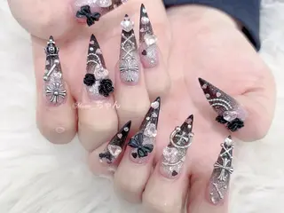 ネイル MoMoA Nail ネイル長さ出し専門店のネイルデザイン
