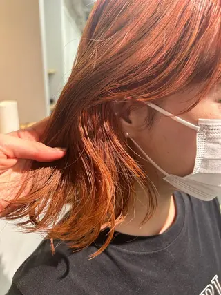 カラー ベージュカラー/栄 透明感カラー/さあらのヘアスタイル