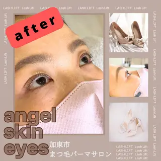 マツエク・マツパ angel skin eyesのヘアスタイル