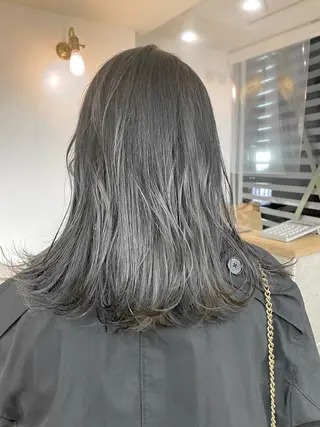 セミロング カラー レイヤー職人 横浜/似合わせ/秋山のヘアスタイル