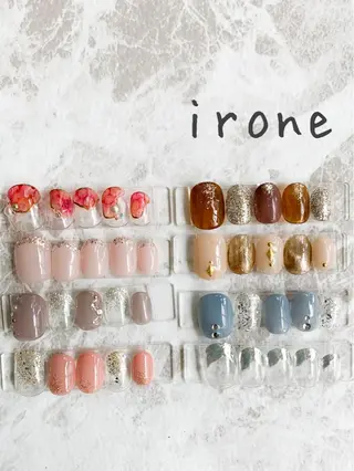 ネイル 小さなサロン ironeのネイルデザイン