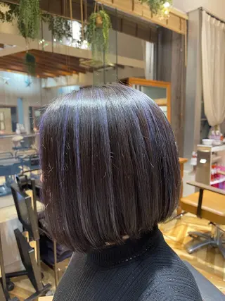 カラー バヤラー バイガルマーのヘアスタイル