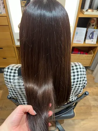 ロング カラー/ストレート 🕊‎佐藤友奈‎🤍のヘアスタイル