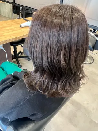 ミディアム カラー ブランシェ小幡駅前店 森樹のヘアスタイル