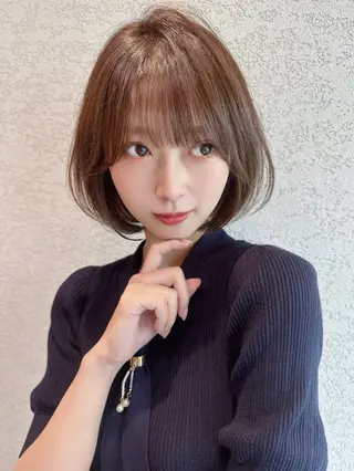 ショート カラー 縮毛矯正✨🫧 レイヤー川村利幸のヘアスタイル