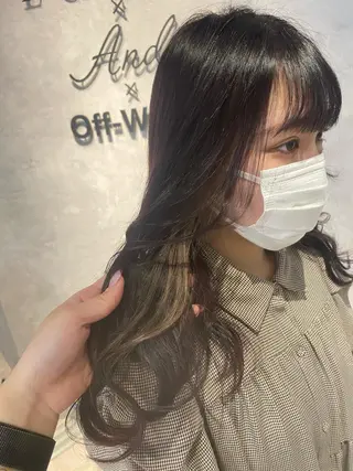 ロング Cielro/ダブル カラー/西田咲希のヘアスタイル