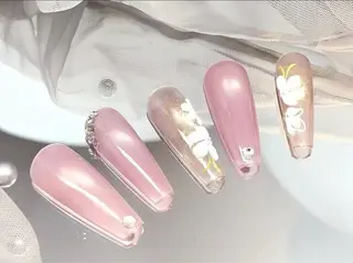 ネイル H3 Nail Tsuki🦋💙のネイルデザイン