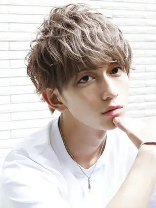 ショート メンズ パーマ特化 ヒロヤのヘアスタイル