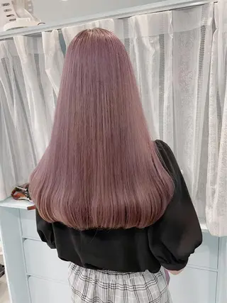 ロング カラー 🧸ミルクティー🧸 kousei🧸のヘアスタイル