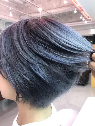 ショート カラー パーマ ヘアアレンジ HORN hairsalonのその他イメージ