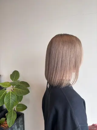 ミディアム 竹田 佳奈のヘアスタイル
