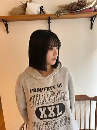 ショート ミディアムレイヤー/ 艶カラー🎀　emiのヘアスタイル