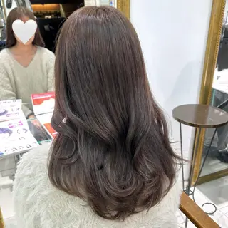 ロング カラー 透明感カラー 古山 結季🌙🖤のヘアスタイル