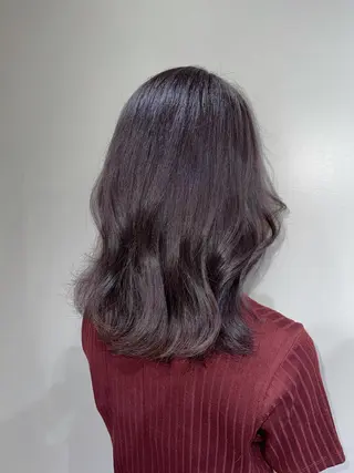 ミディアム カラー ムラ修正.ブリーチ エクステ🤍アミルのヘアスタイル