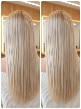 ロング シールエクステ×美髪 改善/ヨシモトカンジのヘアスタイル
