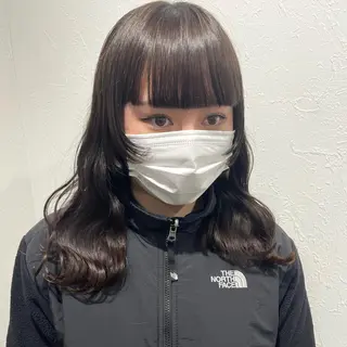 セミロング shiho .のヘアスタイル