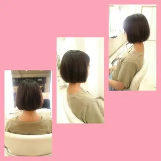 ショート キンジョウ エナミのヘアスタイル