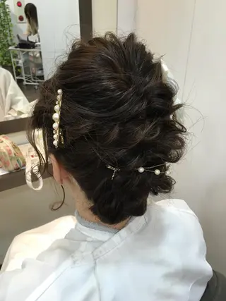 ヘアアレンジ yaya✂︎ 美髪/艶カラーのヘアスタイル