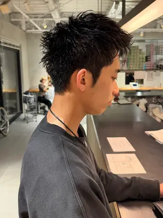 メンズ Nikiita リコのヘアスタイル