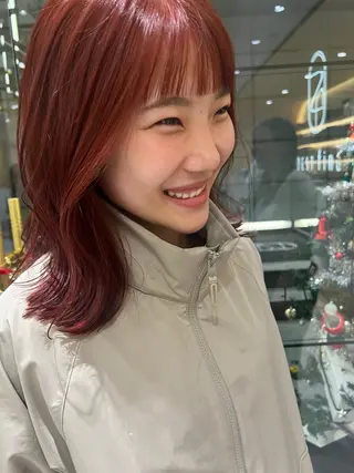 セミロング レディースパーマ 🧺🪽/SHUNOのヘアスタイル