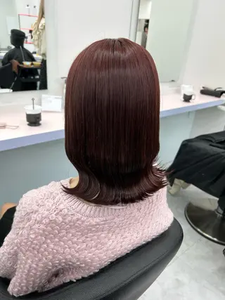 ミディアム カラー ヘアアレンジ ブリーチなしの達人 🌈KAITOのヘアスタイル