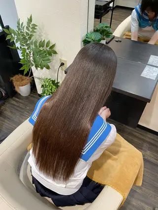 ロング 脇 麻紘のヘアスタイル