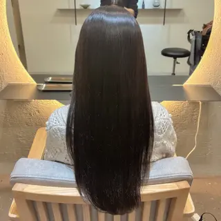 ロング カラー mit セン北のヘアスタイル