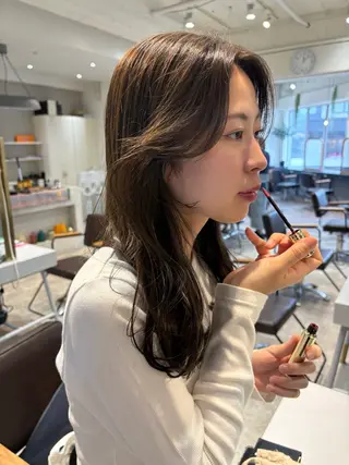 ミディアム SIKI yuuna レイヤーカット🪽のヘアスタイル