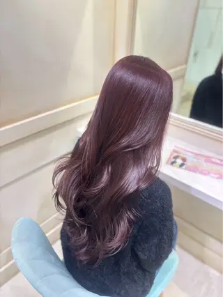 ロング 🧸艶髪🫧🎀 岡由紀乃のヘアスタイル