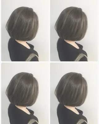 ショート 【ブリーチ髪質改善 パーマ】宮田浩章のヘアスタイル