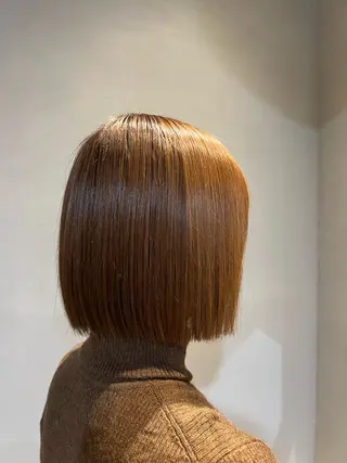 ショート カラー 神戸ボブ✂️ ioe三宮/田 伸佳のヘアスタイル