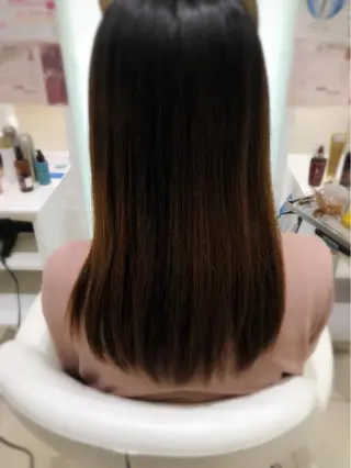 セミロング 上田 篤史のヘアスタイル