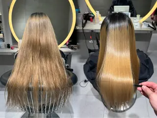 ロング レイヤー/縮毛矯正 のマスター【タケル】のヘアスタイル