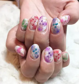 ネイル 東 千夏のネイルデザイン