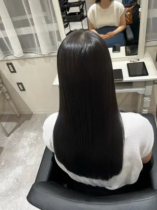 ロング 小松崎 紅見子のヘアスタイル