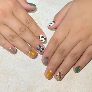 ネイル 葛西 佑香のネイルデザイン