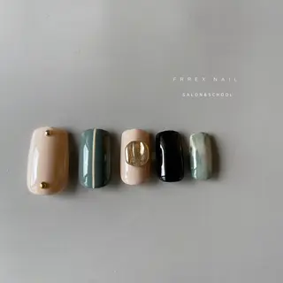 ネイル freex nail /ニュアンス/個性派のネイルデザイン