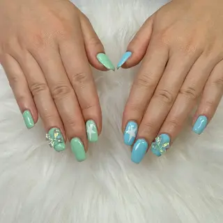 ネイル NailSalonBUBBLE所属・BUBBLE YUMIのネイルデザイン