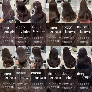 カラー 🤍ブリーチなし ブラウンhimi🤍のヘアスタイル