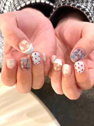 ネイル Blue daisy 栄本店のネイルデザイン