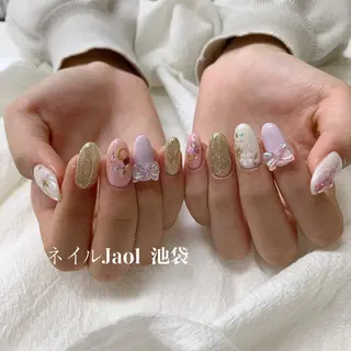 ミディアム ネイルJaol 池袋のネイルデザイン