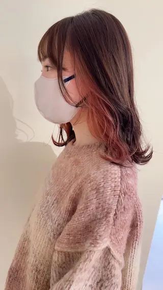 ミディアム 🫧ツヤ髪個室美容室 安食茉莉🫧のヘアスタイル