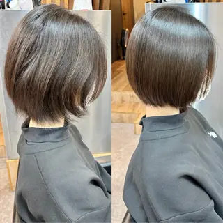 ショート パーマ ショートボブ髪質改善 縮毛矯正のプロ山道潤のヘアスタイル